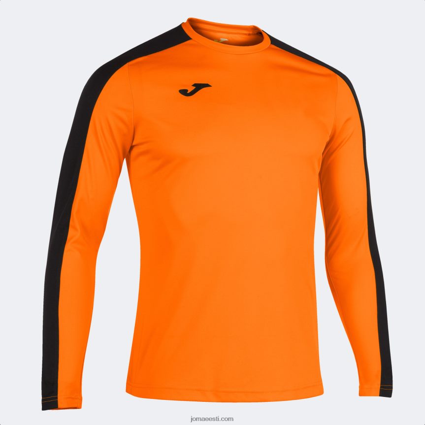 mehed pikkade varrukatega särgi akadeemia iii DJNBH4631 oranž must Joma
