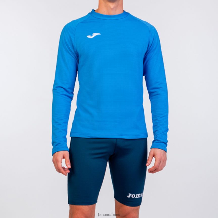 mehed pikkade varrukatega särk brama DJNBH4744 sügavsinine Joma