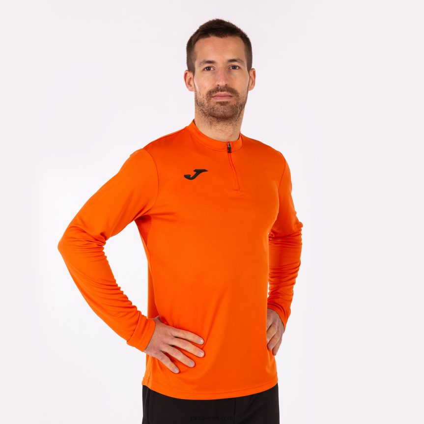 mehed pikkade varrukatega särk explorer DJNBH1499 oranž Joma