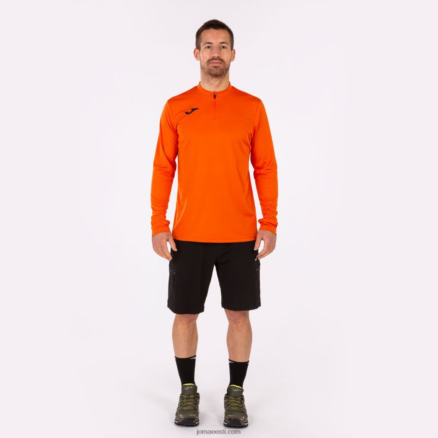 mehed pikkade varrukatega särk explorer DJNBH1499 oranž Joma