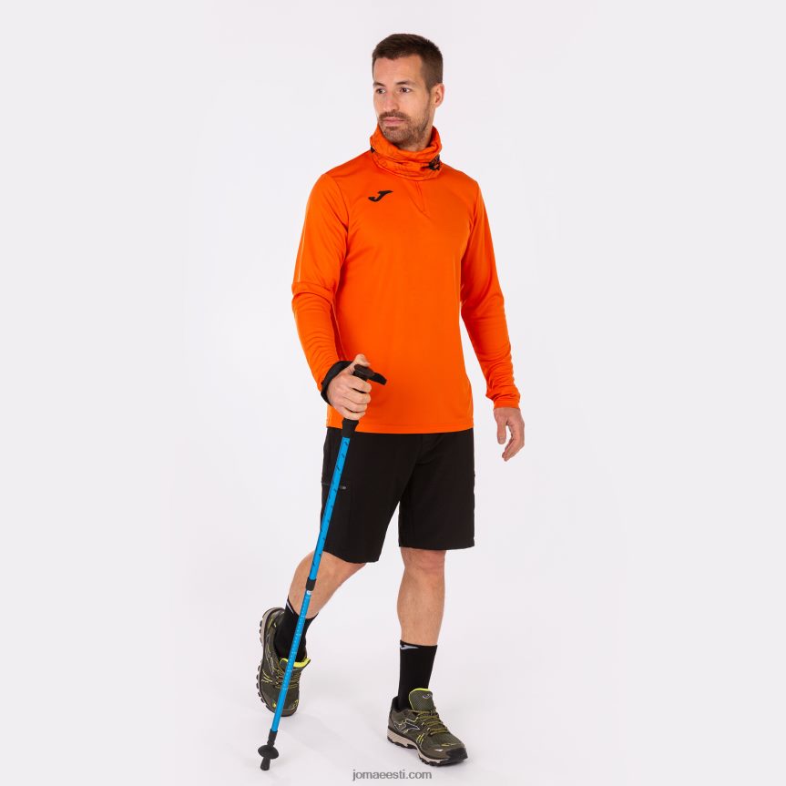 mehed pikkade varrukatega särk explorer DJNBH1499 oranž Joma