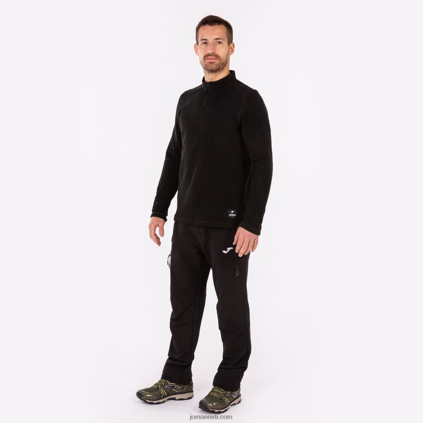 mehed pikkade varrukatega särk explorer DJNBH4697 must Joma