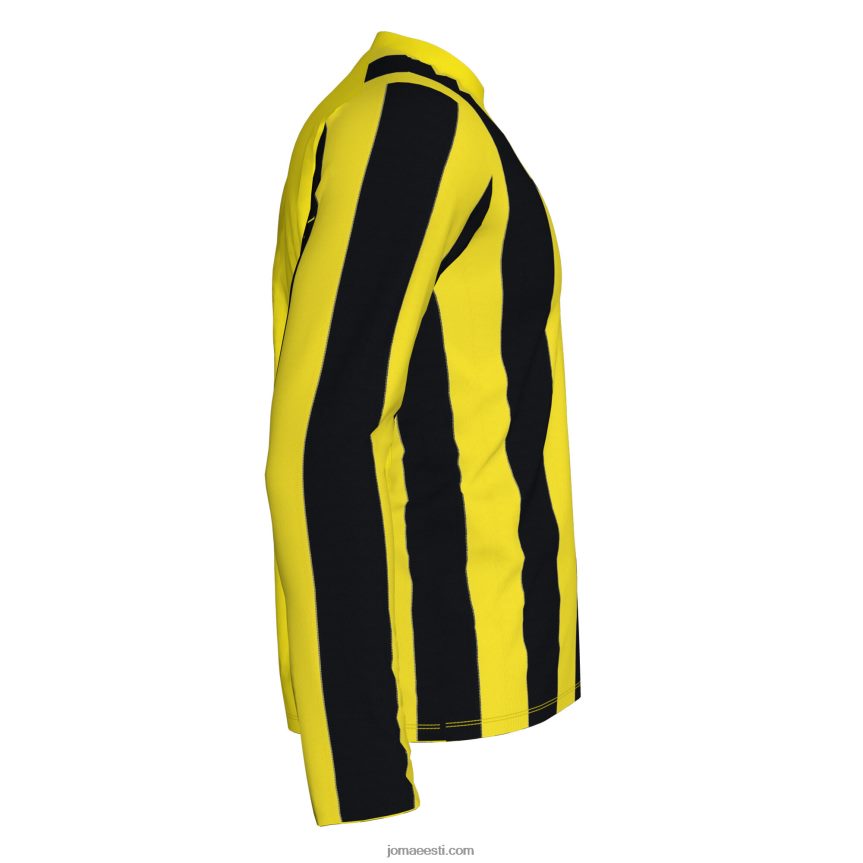 mehed pikkade varrukatega särk inter DJNBH4613 kollane must Joma