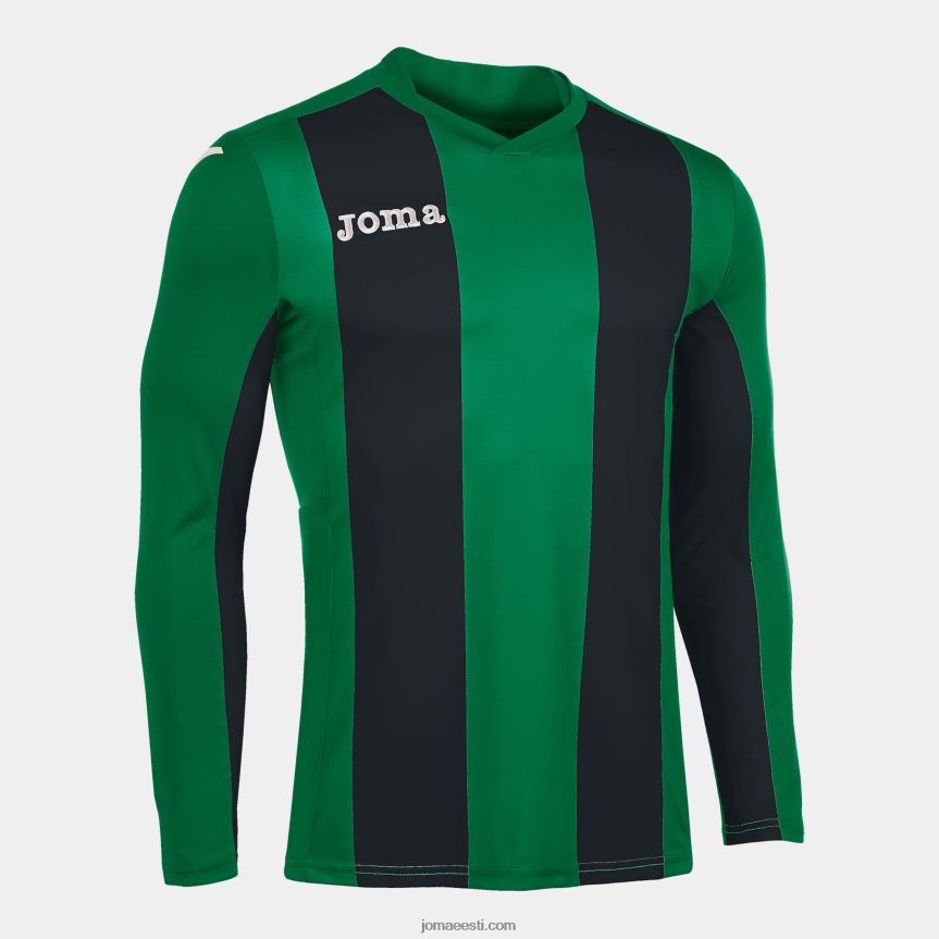 mehed pikkade varrukatega särk pisa DJNBH791 roheline must Joma