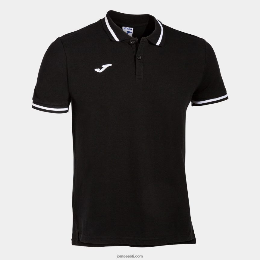 mehed lühikeste varrukatega polosärk ii DJNBH1218 must Joma