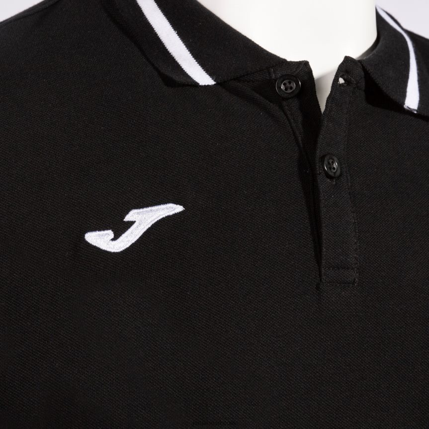 mehed lühikeste varrukatega polosärk ii DJNBH1218 must Joma