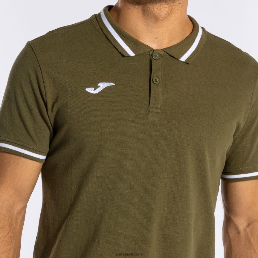 mehed lühikeste varrukatega polosärk ii DJNBH3311 khaki Joma