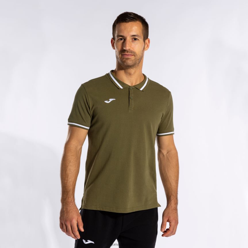 mehed lühikeste varrukatega polosärk ii DJNBH3311 khaki Joma