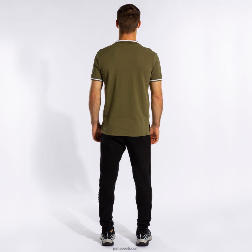 mehed lühikeste varrukatega polosärk ii DJNBH3311 khaki Joma