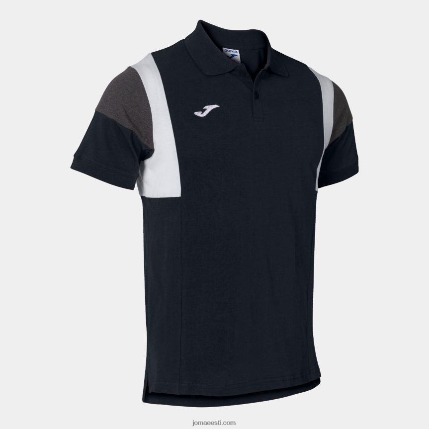 mehed lühikeste varrukatega polosärk iii DJNBH4112 must Joma