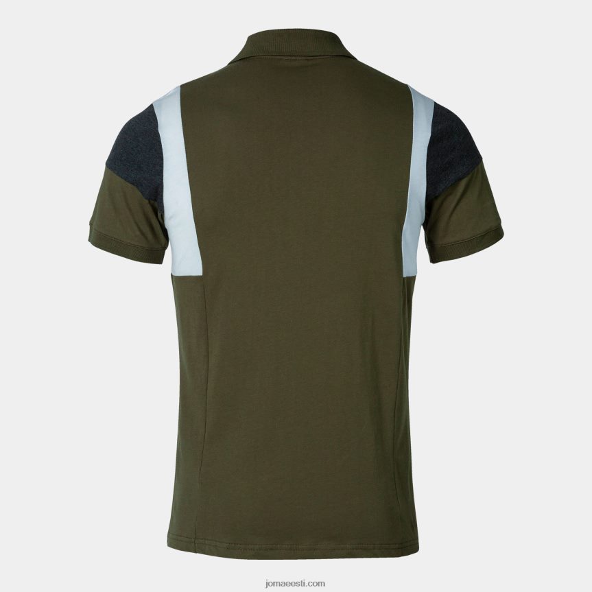 mehed lühikeste varrukatega polosärk iii DJNBH4371 khaki Joma