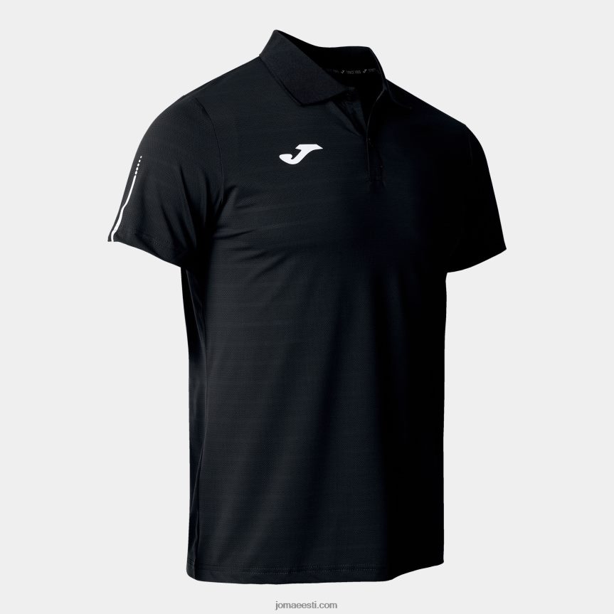 mehed lühikeste varrukatega torneo polosärk DJNBH4658 must Joma