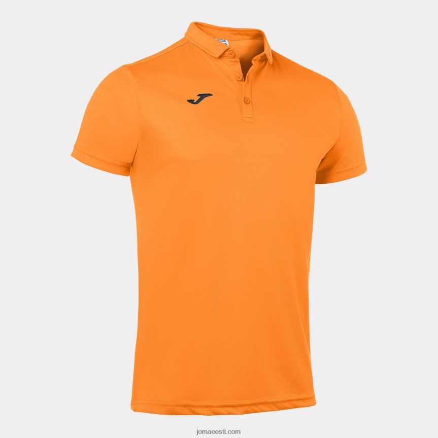 mehed polosärk lühikeste varrukatega hobi DJNBH4236 oranž Joma