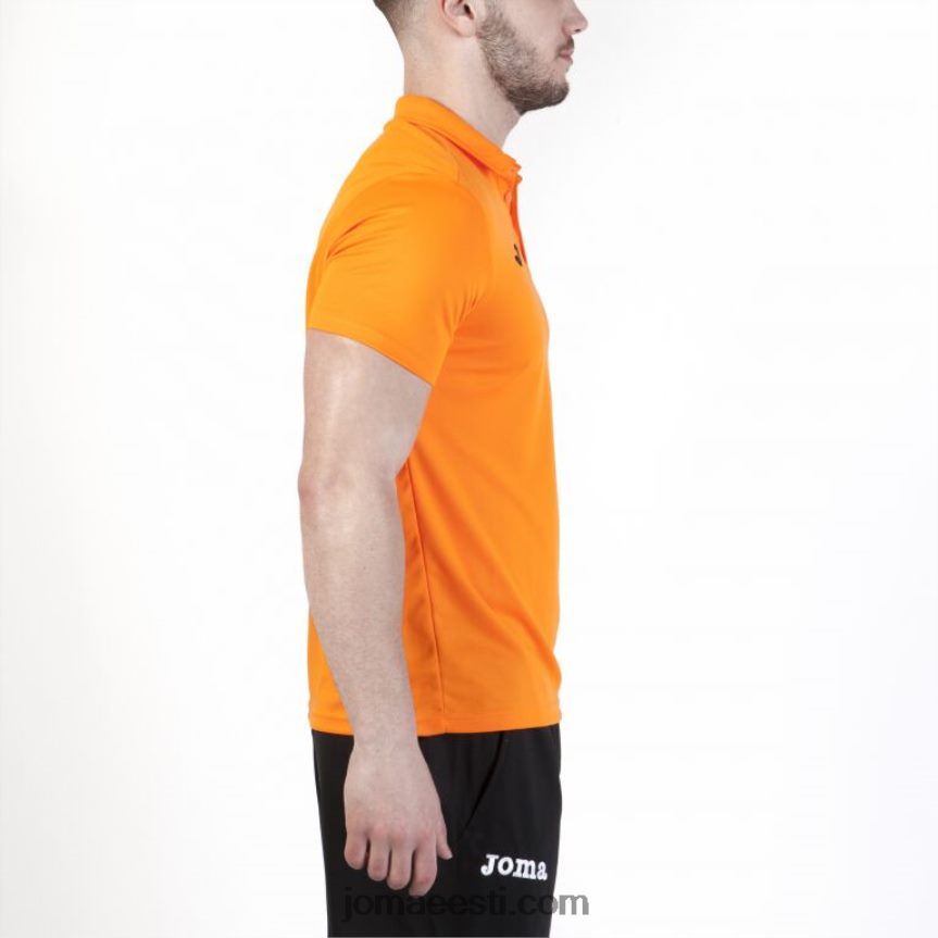 mehed polosärk lühikeste varrukatega hobi DJNBH4236 oranž Joma