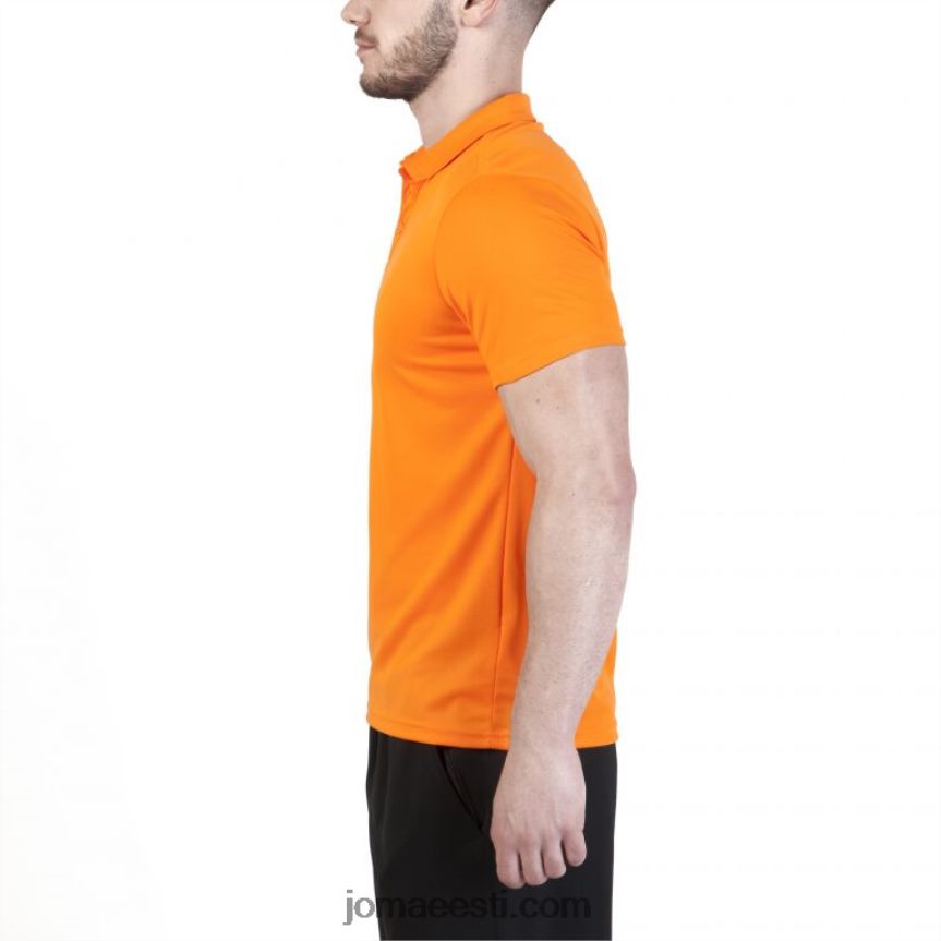 mehed polosärk lühikeste varrukatega hobi DJNBH4236 oranž Joma
