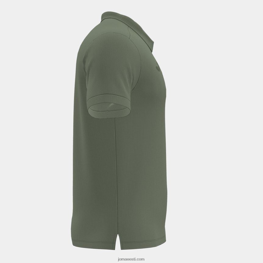 mehed polosärk lühikeste varrukatega pasarela iii DJNBH2889 khaki Joma