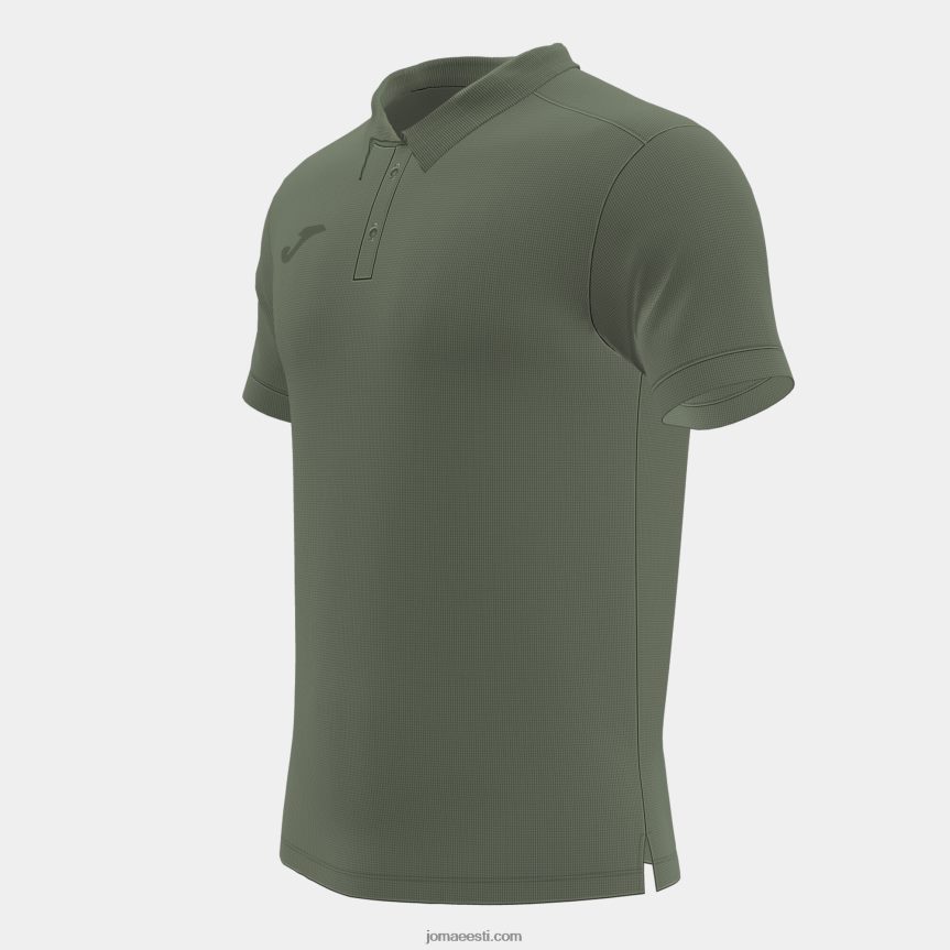 mehed polosärk lühikeste varrukatega pasarela iii DJNBH2889 khaki Joma