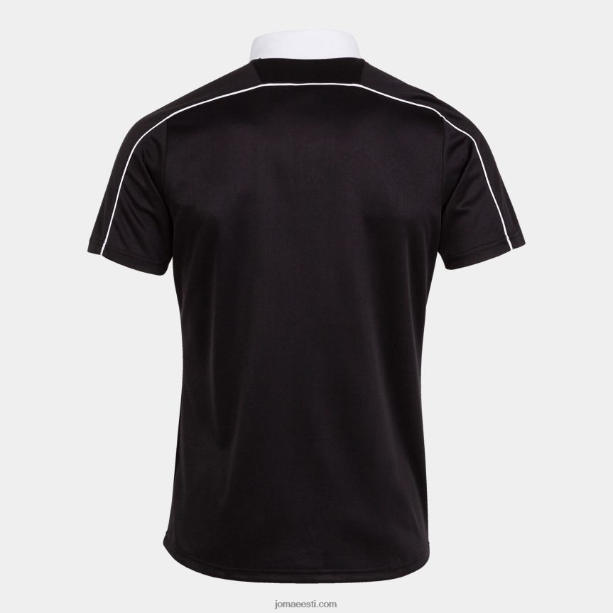 mehed polosärk lühikeste varrukatega scrum DJNBH3045 must Joma