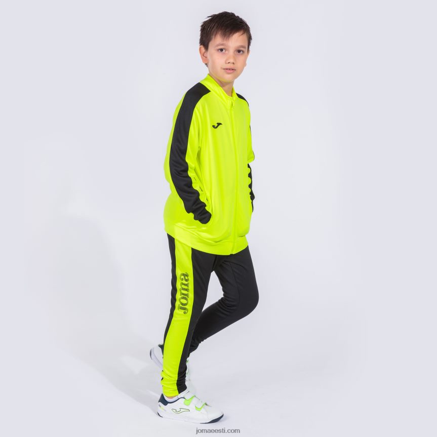 mehed dressiakadeemia iii DJNBH4199 fluorestseeruv kollane must Joma