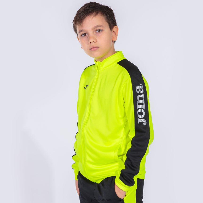 mehed dressiakadeemia iii DJNBH4199 fluorestseeruv kollane must Joma