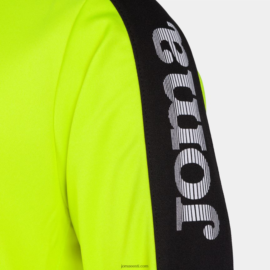 mehed dressiakadeemia iii DJNBH4199 fluorestseeruv kollane must Joma