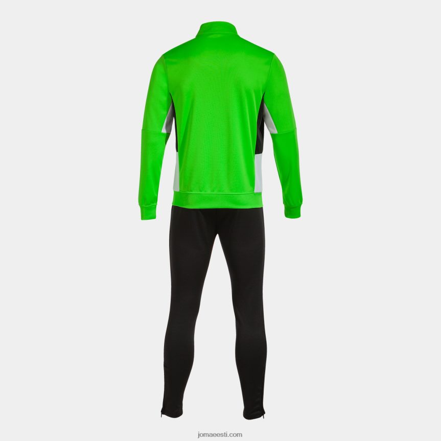 mehed dressid Danubio ii DJNBH616 fluorestseeruv roheline must valge Joma