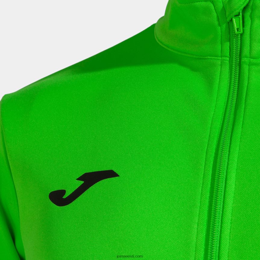 mehed dressid Danubio ii DJNBH616 fluorestseeruv roheline must valge Joma