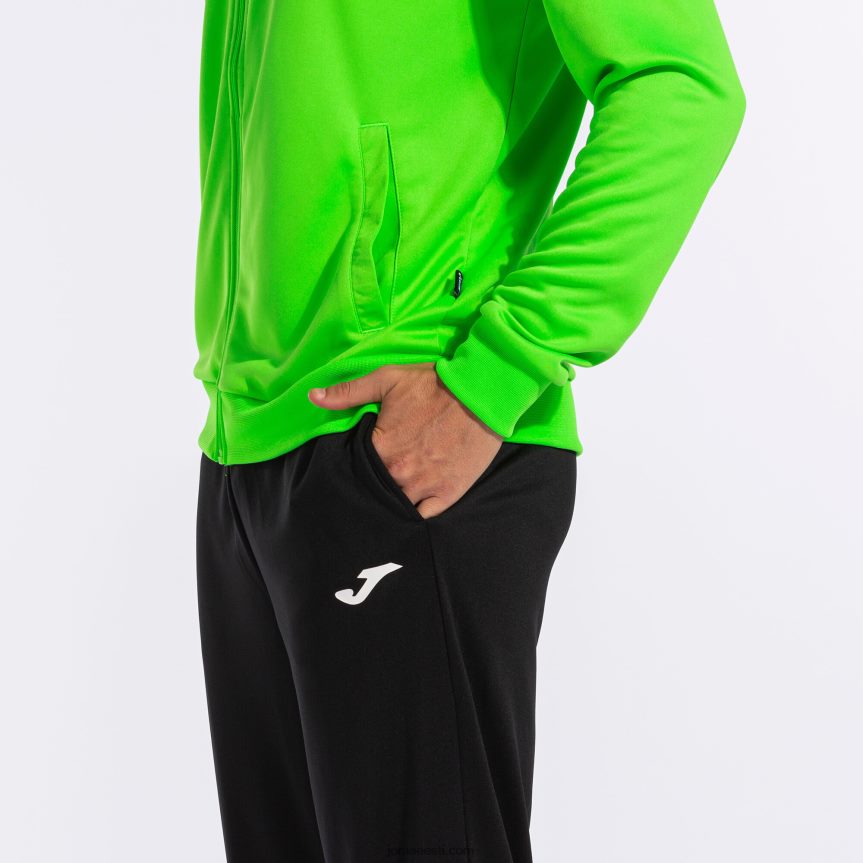 mehed dressikas phoenix ii DJNBH430 fluorestseeruv roheline must Joma