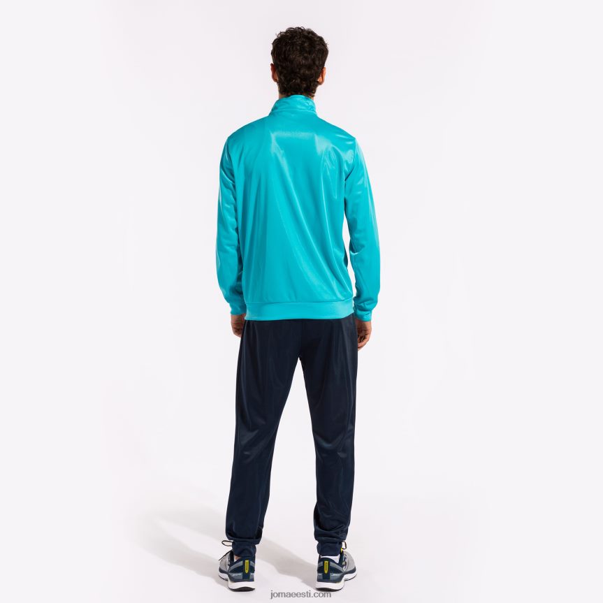 mehed dressipluus columbus DJNBH3080 fluorestseeruv türkiissinine tumesinine Joma