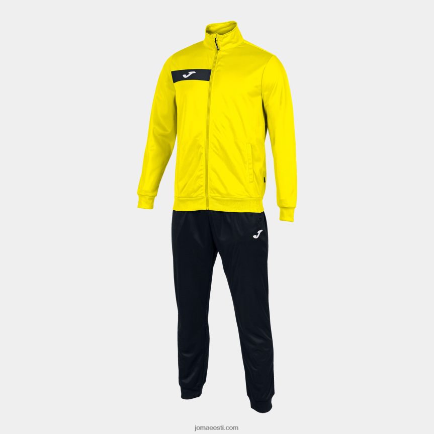 mehed dressipluus columbus DJNBH4525 kollane must Joma