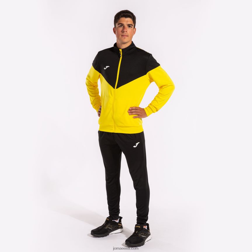 mehed spordidress oxford DJNBH3076 kollane must Joma