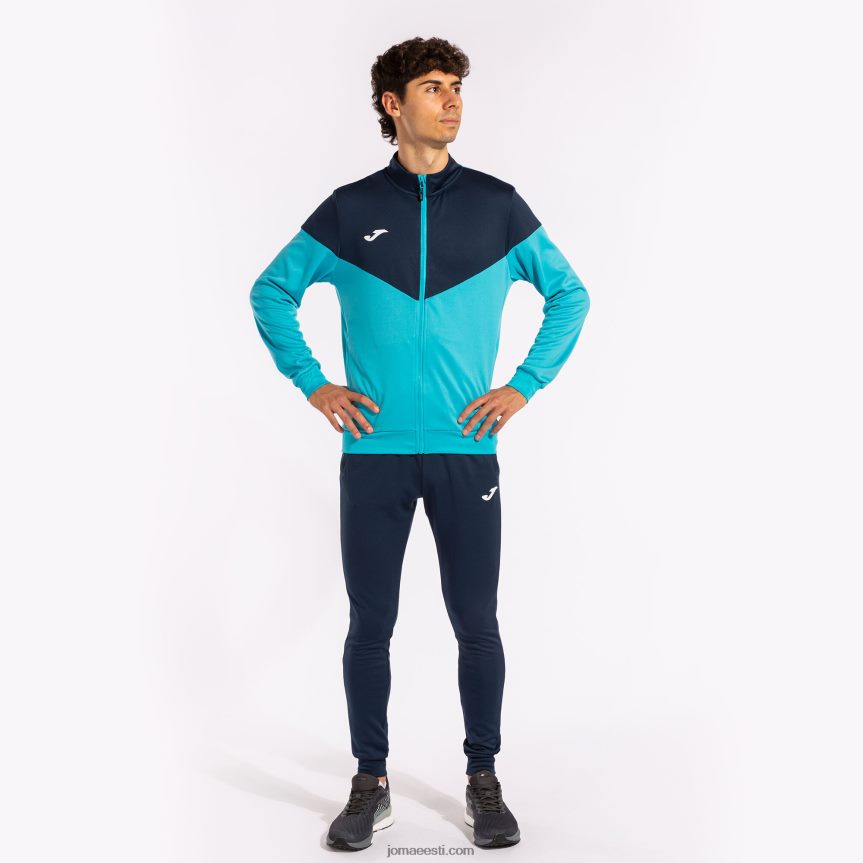 mehed spordidress oxford DJNBH3083 fluorestseeruv türkiissinine tumesinine Joma