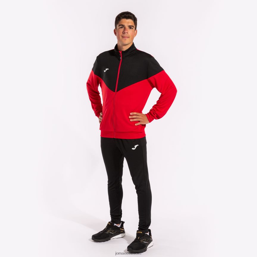 mehed spordidress oxford DJNBH3158 punane must Joma