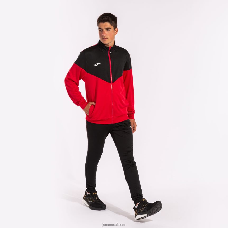 mehed spordidress oxford DJNBH3158 punane must Joma