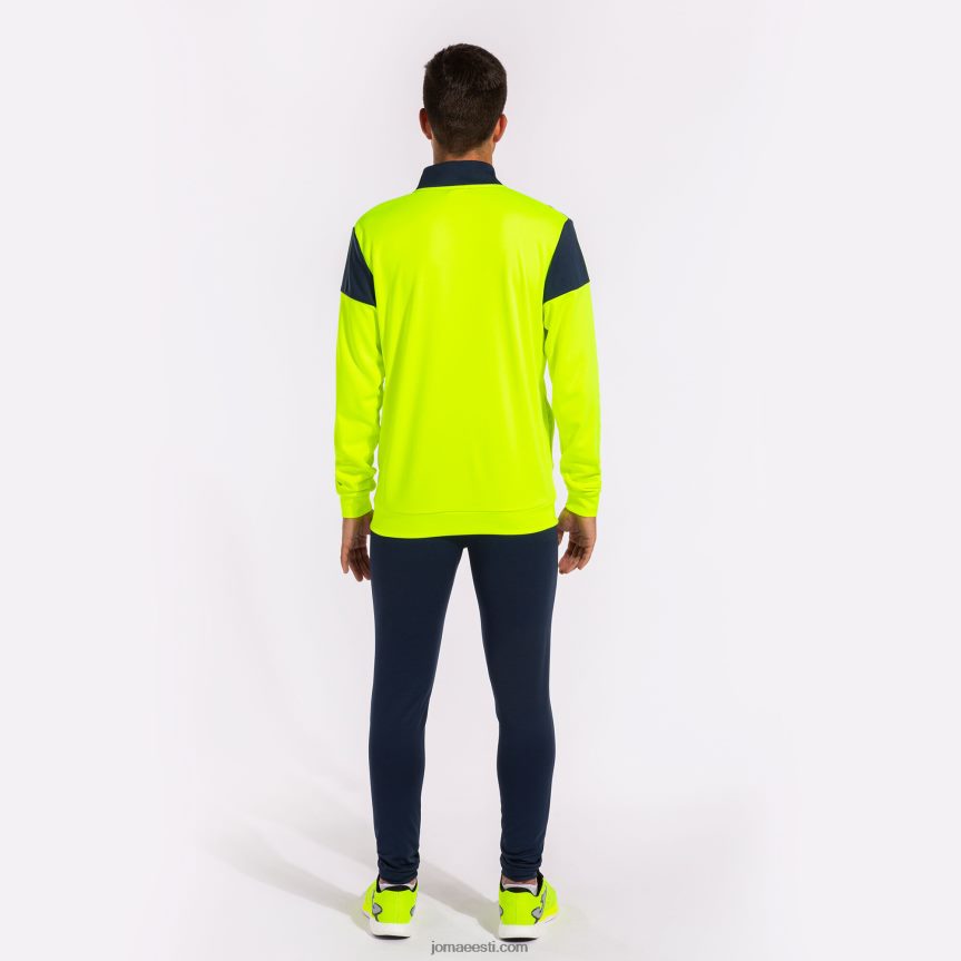 mehed spordidress oxford DJNBH4106 fluorestseeruv kollane meresinine Joma