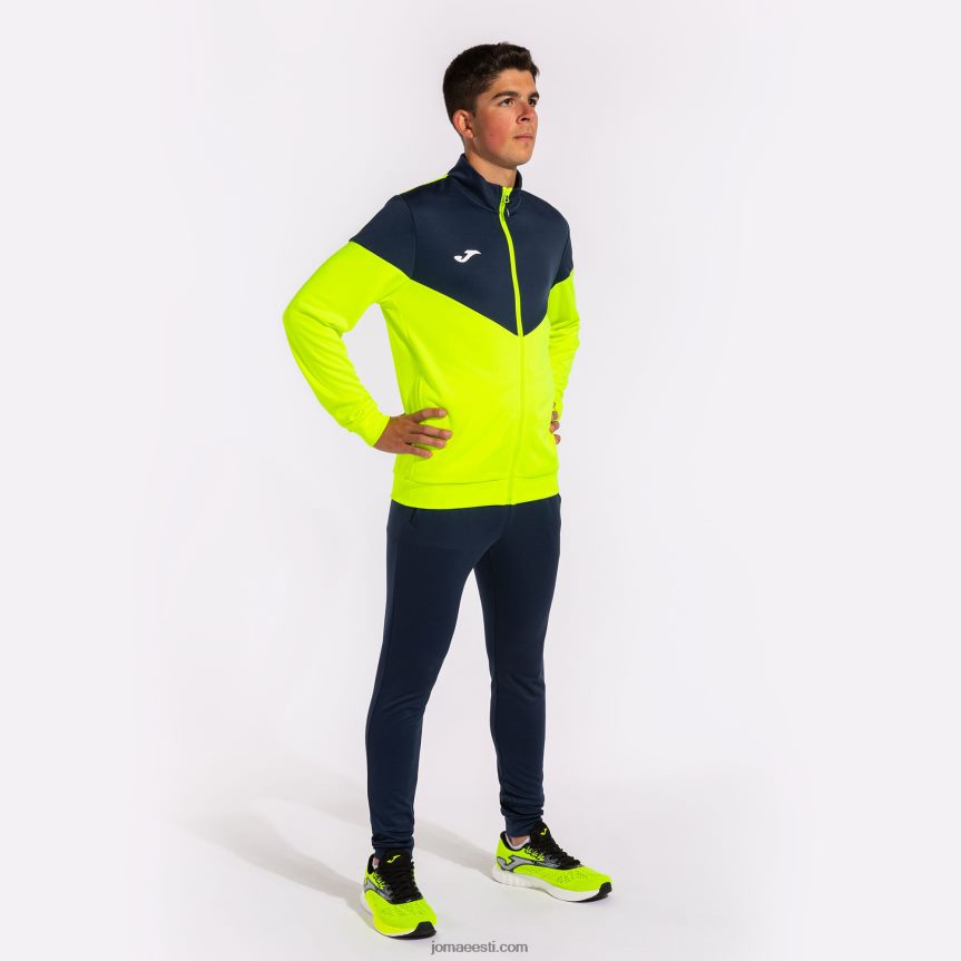 mehed spordidress oxford DJNBH4106 fluorestseeruv kollane meresinine Joma