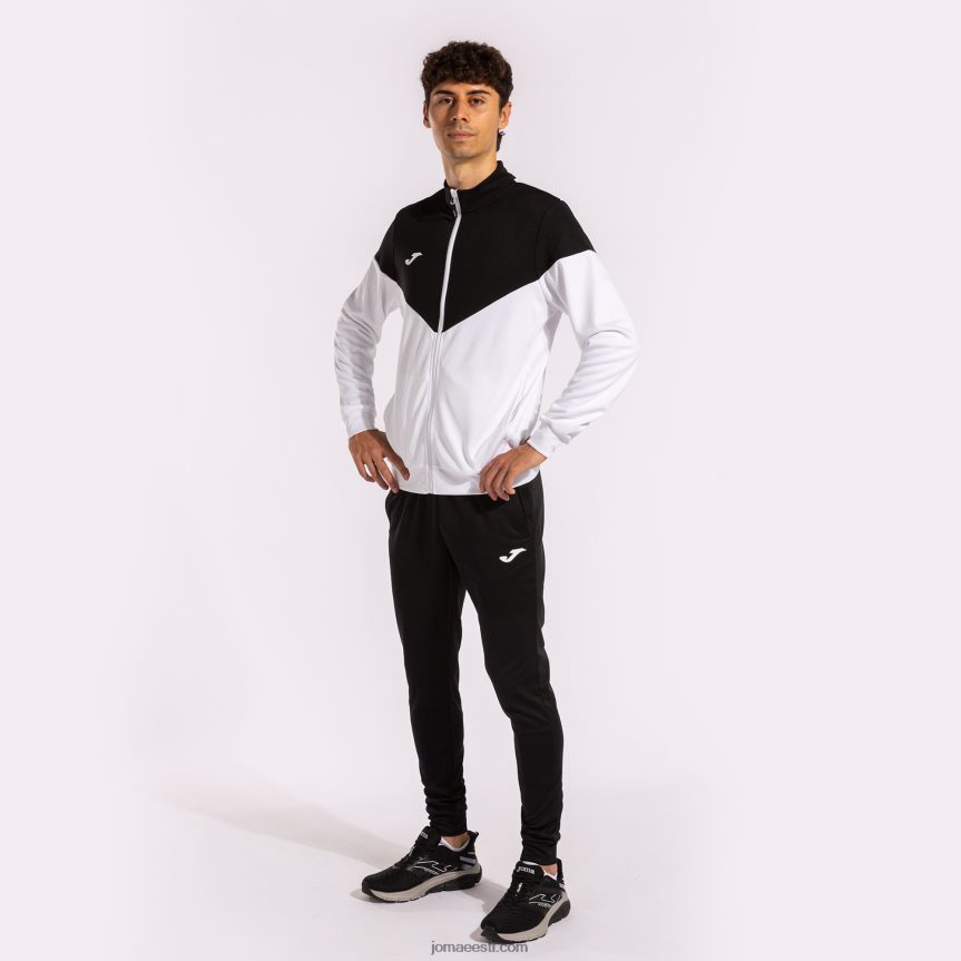 mehed spordidress oxford DJNBH4418 valge must Joma