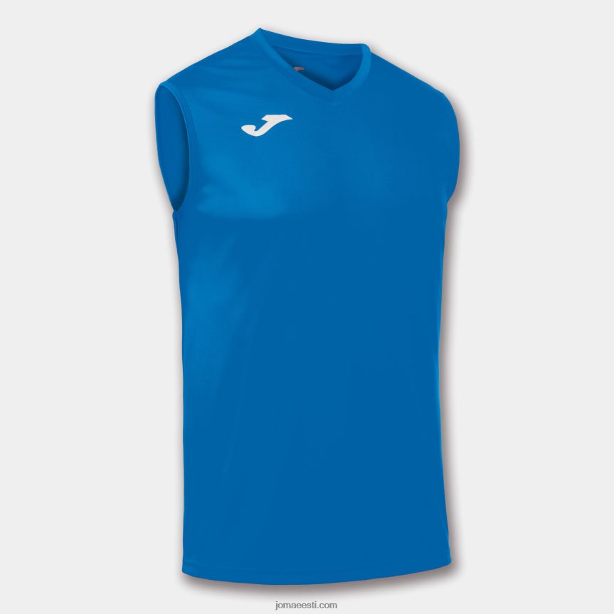 mehed varrukateta t-särgi kombi DJNBH966 sügavsinine Joma