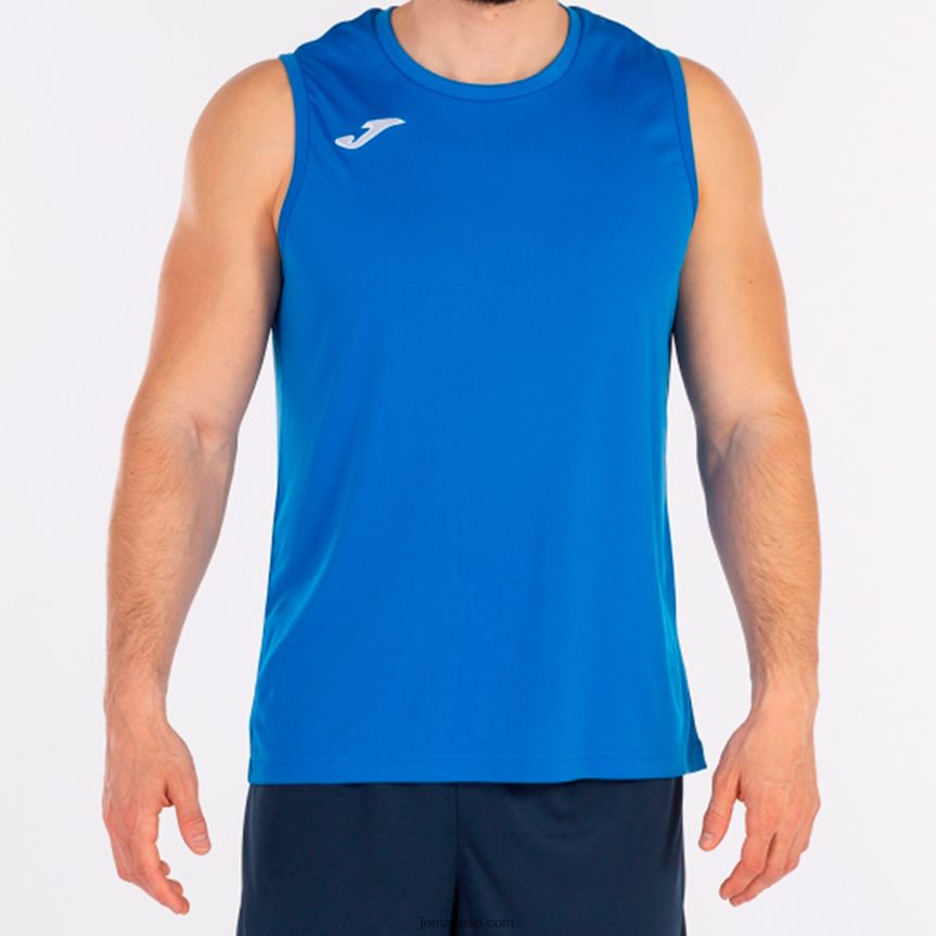mehed varrukateta t-särgi kombikorv DJNBH4433 sügavsinine Joma