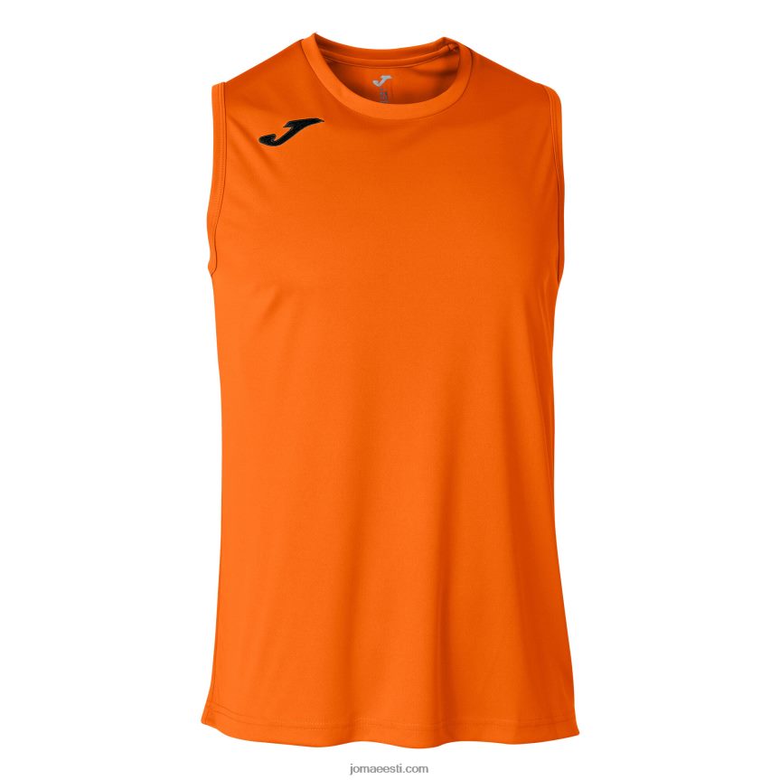 mehed varrukateta t-särgi kombikorv DJNBH4588 oranž Joma