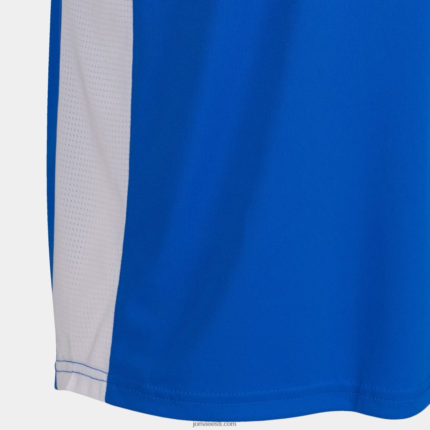 mehed varrukateta t-särk cancha iii DJNBH1313 kuninglik sinine valge Joma