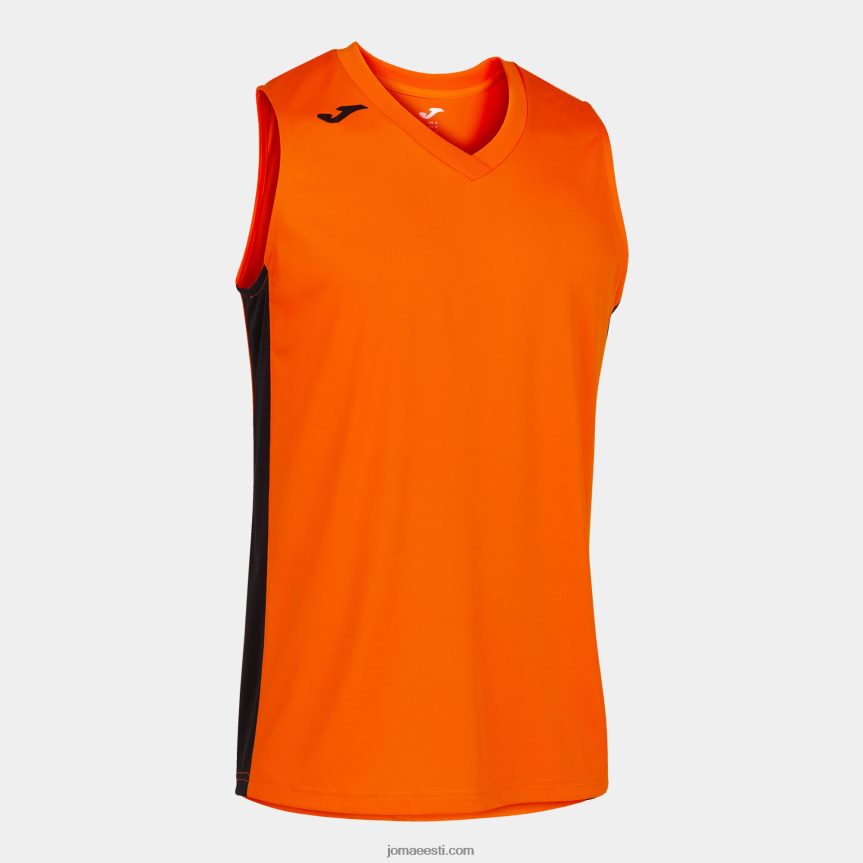 mehed varrukateta t-särk cancha iii DJNBH1536 oranž must Joma