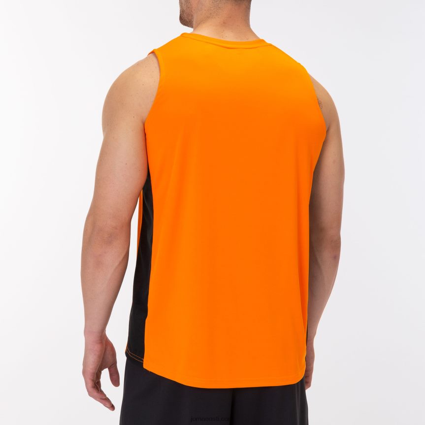 mehed varrukateta t-särk cancha iii DJNBH1536 oranž must Joma