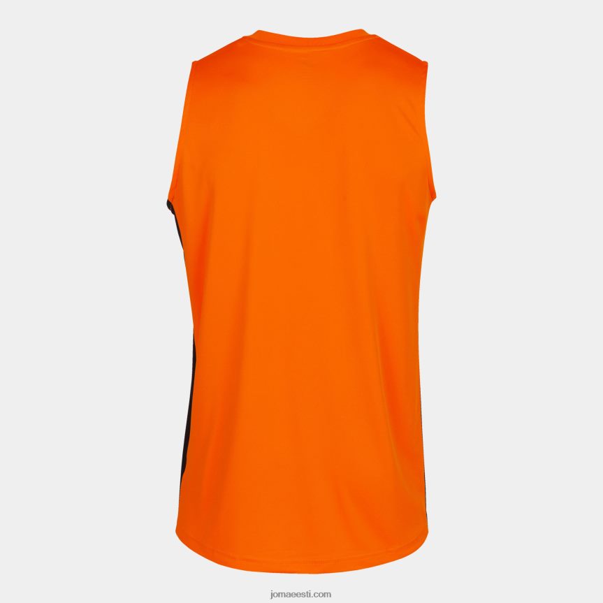 mehed varrukateta t-särk cancha iii DJNBH1536 oranž must Joma