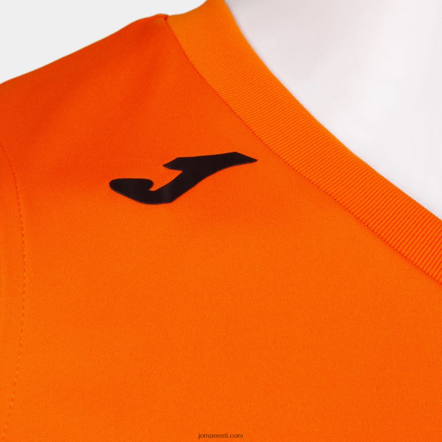 mehed varrukateta t-särk cancha iii DJNBH1536 oranž must Joma