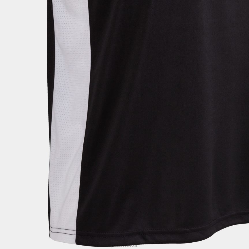 mehed varrukateta t-särk cancha iii DJNBH4593 must valge Joma