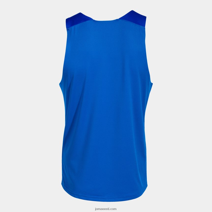 mehed varrukateta t-särk eliit x DJNBH4662 sügavsinine Joma
