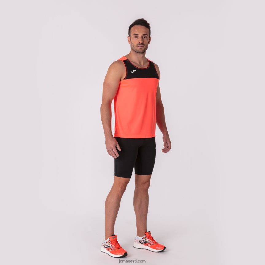 mehed varrukateta t-särkide võidujooks DJNBH4611 korallimust Joma