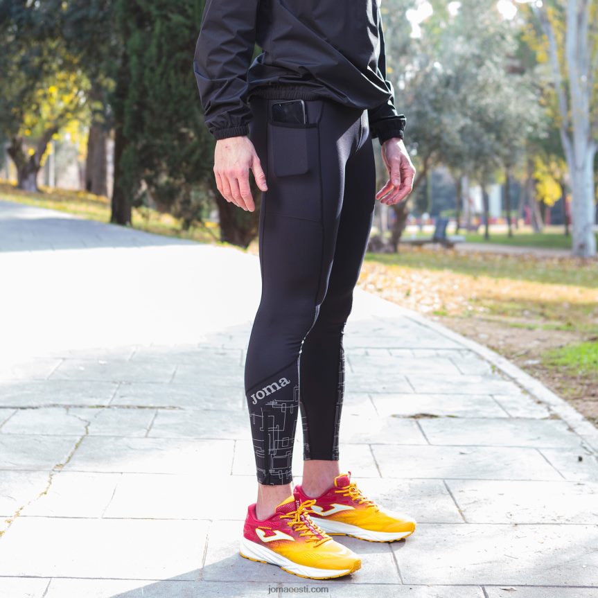 mehed pikad sukkpüksid eliit viii DJNBH3052 must Joma