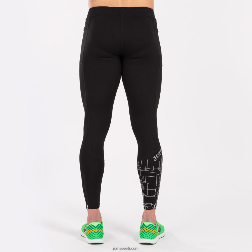 mehed pikad sukkpüksid eliit viii DJNBH3052 must Joma